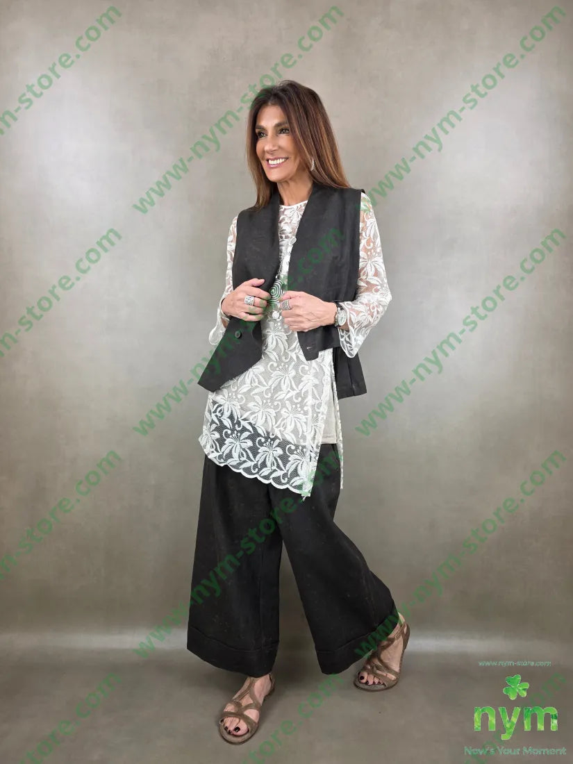 gilet lyoncell effetto pelle invecchiata 93ly7li - U / MARRONE / PE26 - CAPOSPALLA