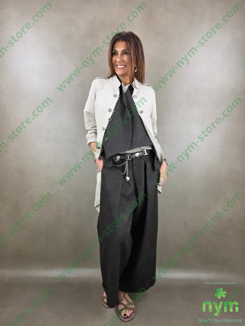 gilet lyoncell effetto pelle invecchiata 93ly7li - U / MARRONE / PE26 - CAPOSPALLA