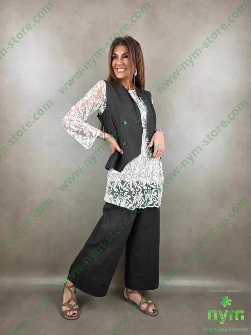 gilet lyoncell effetto pelle invecchiata 93ly7li - U / MARRONE / PE26 - CAPOSPALLA