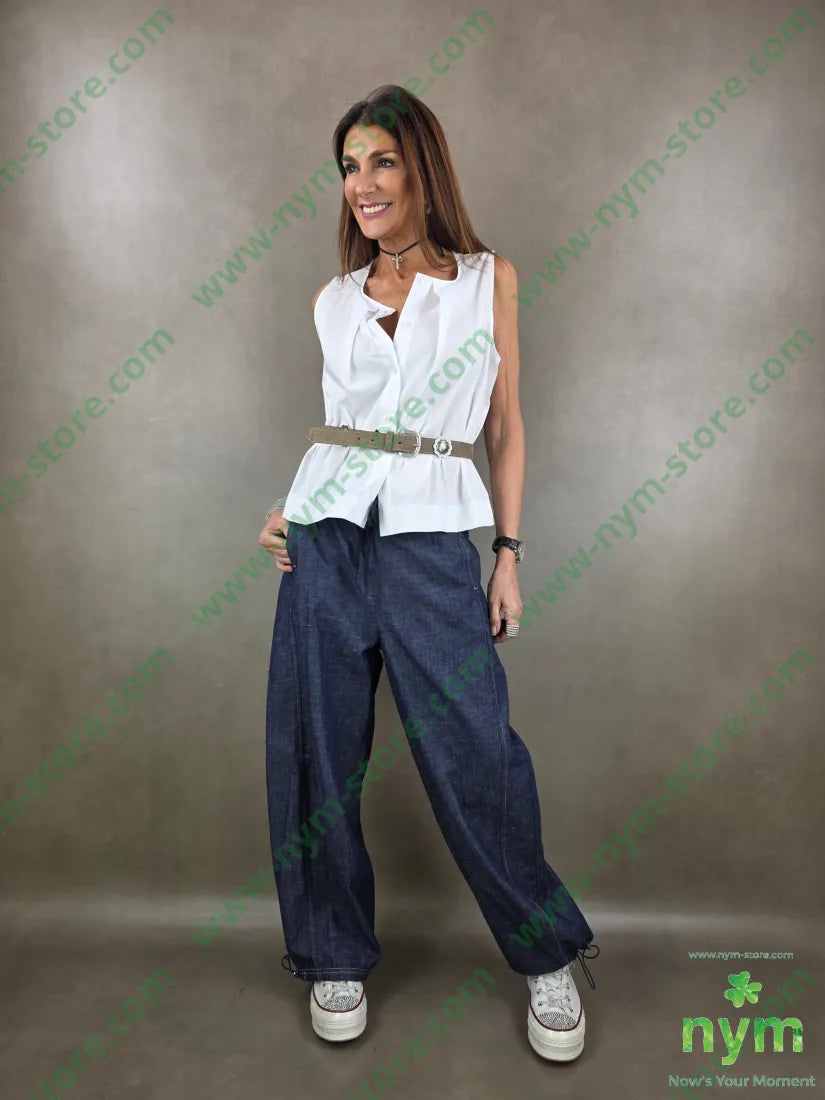 gilet popeline con sormonto 100co CAPOSPALLA