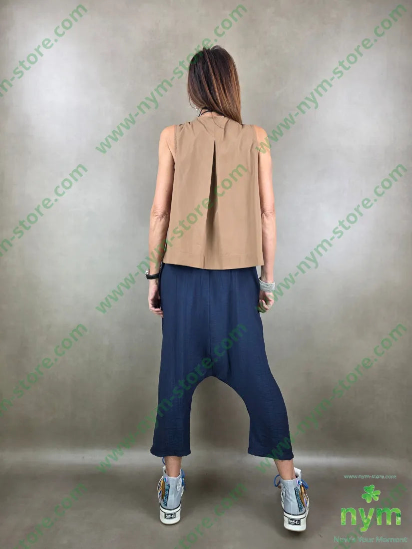 gilet popeline con sormonto 100co CAPOSPALLA