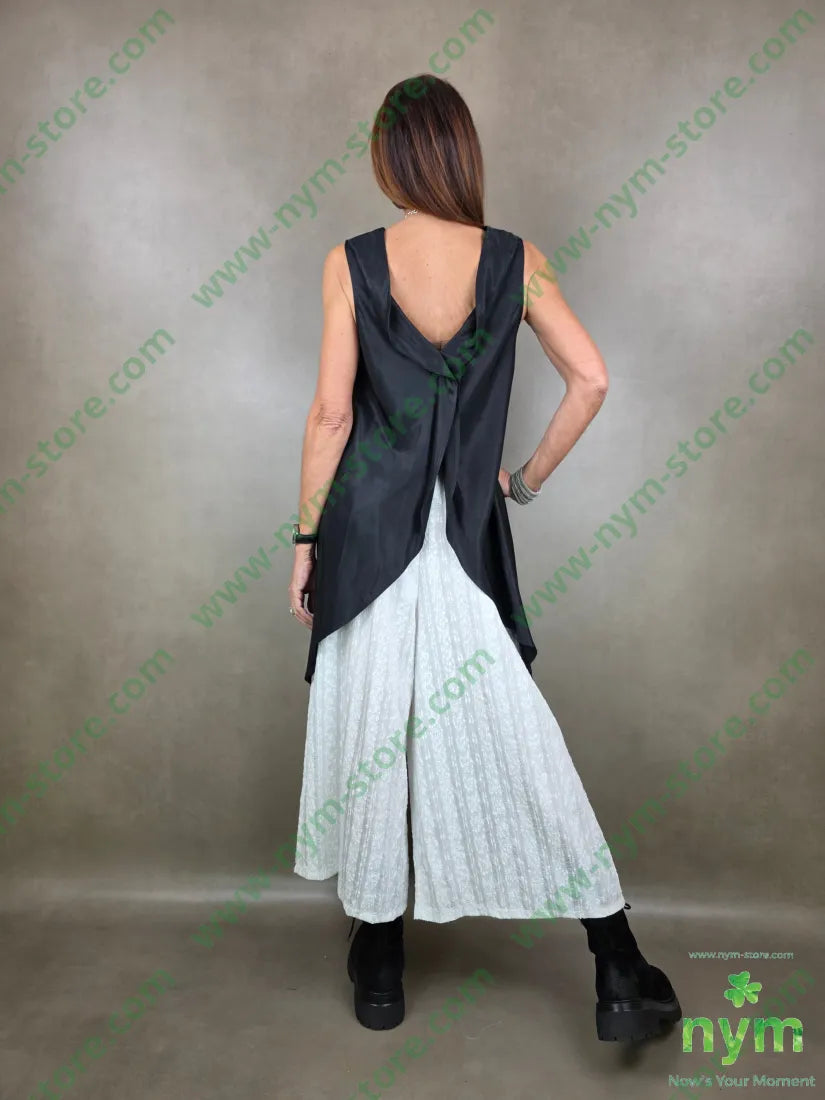 gilet scollato dietro 77vi23li CAPOSPALLA