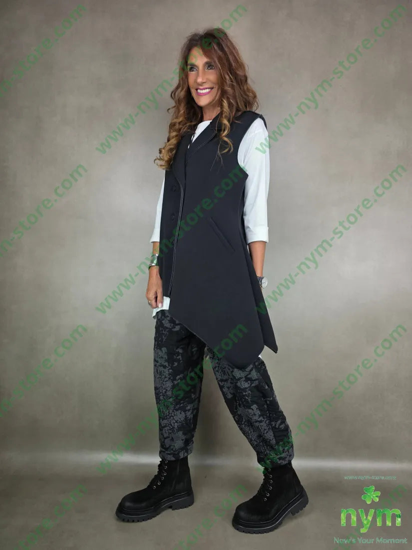 gilet scuba doppiato 95pl5ea U / NERO / AI25 CAPOSPALLA