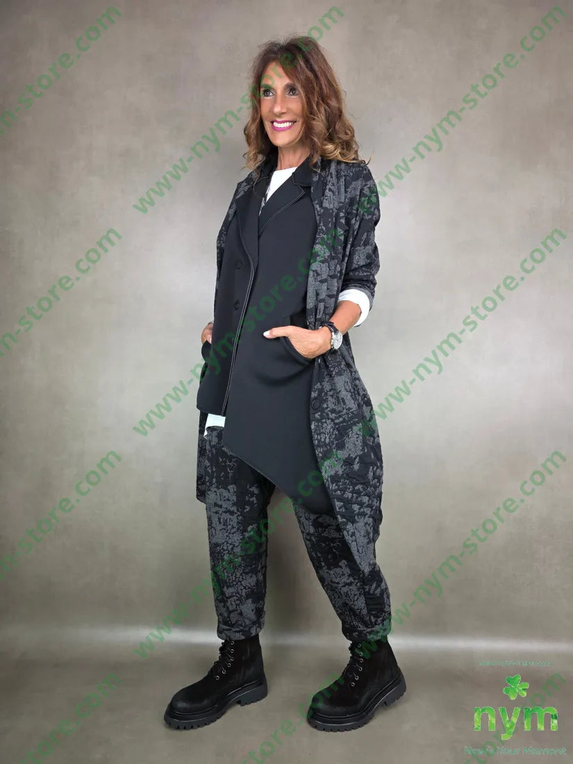 gilet scuba doppiato 95pl5ea U / NERO / AI25 CAPOSPALLA