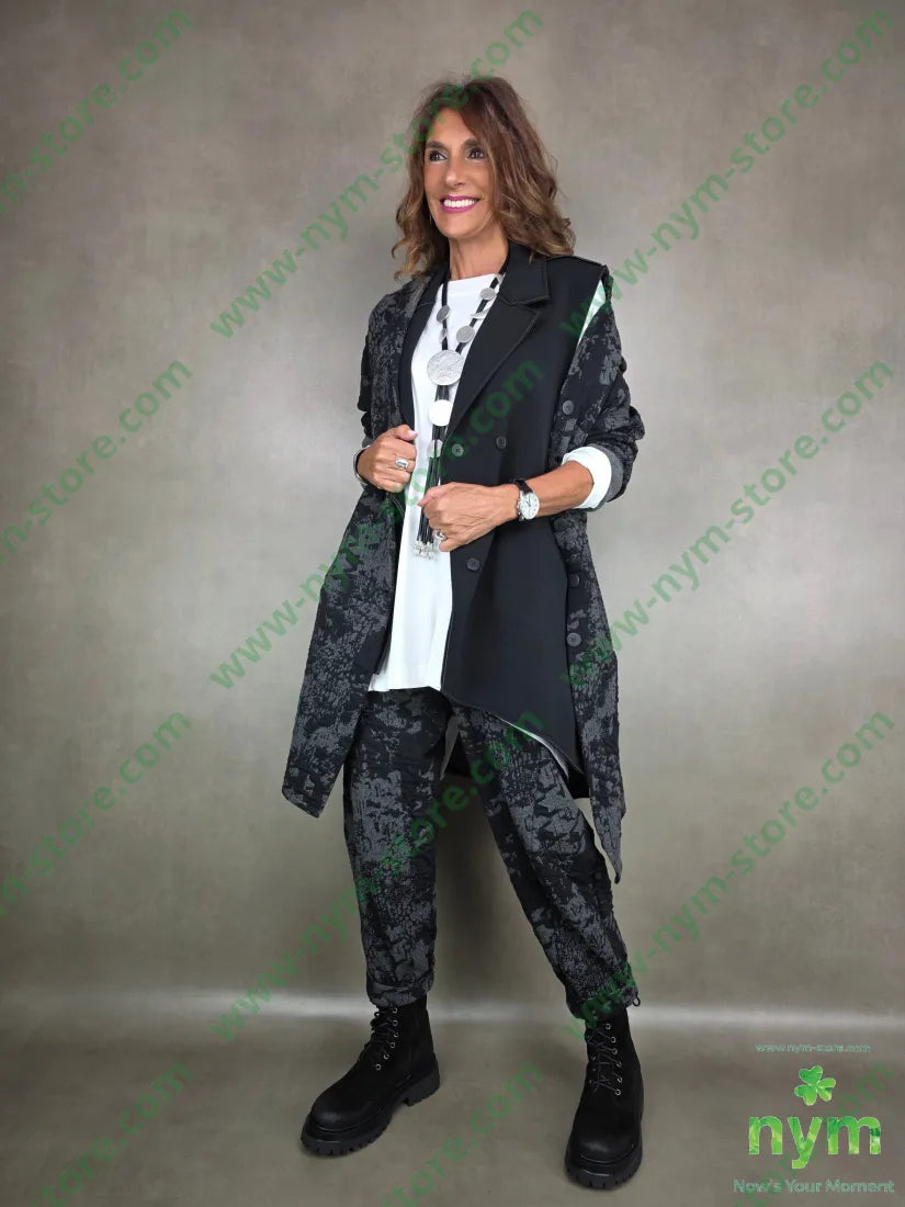 gilet scuba doppiato 95pl5ea U / NERO / AI25 CAPOSPALLA