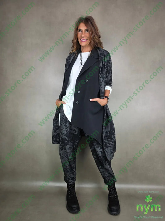 gilet scuba doppiato 95pl5ea U / NERO / AI25 CAPOSPALLA