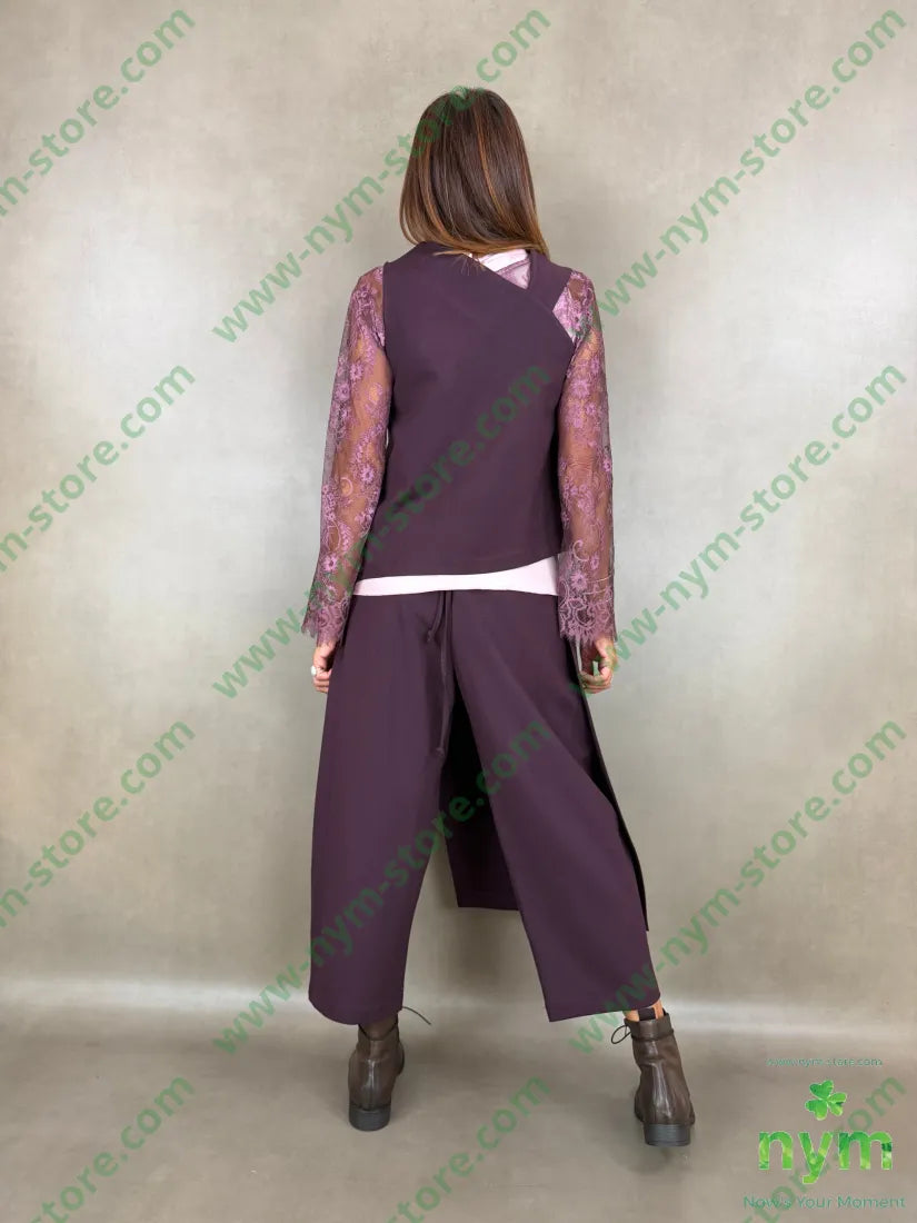 gilet spalla diversa punto milano b 60vi35pa5ea - U / BORDO / AI26 - CAPOSPALLA