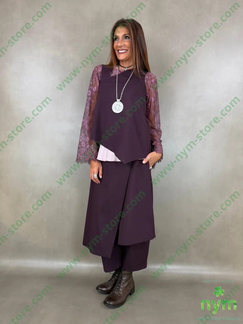 gilet spalla diversa punto milano b 60vi35pa5ea - U / BORDO / AI26 - CAPOSPALLA