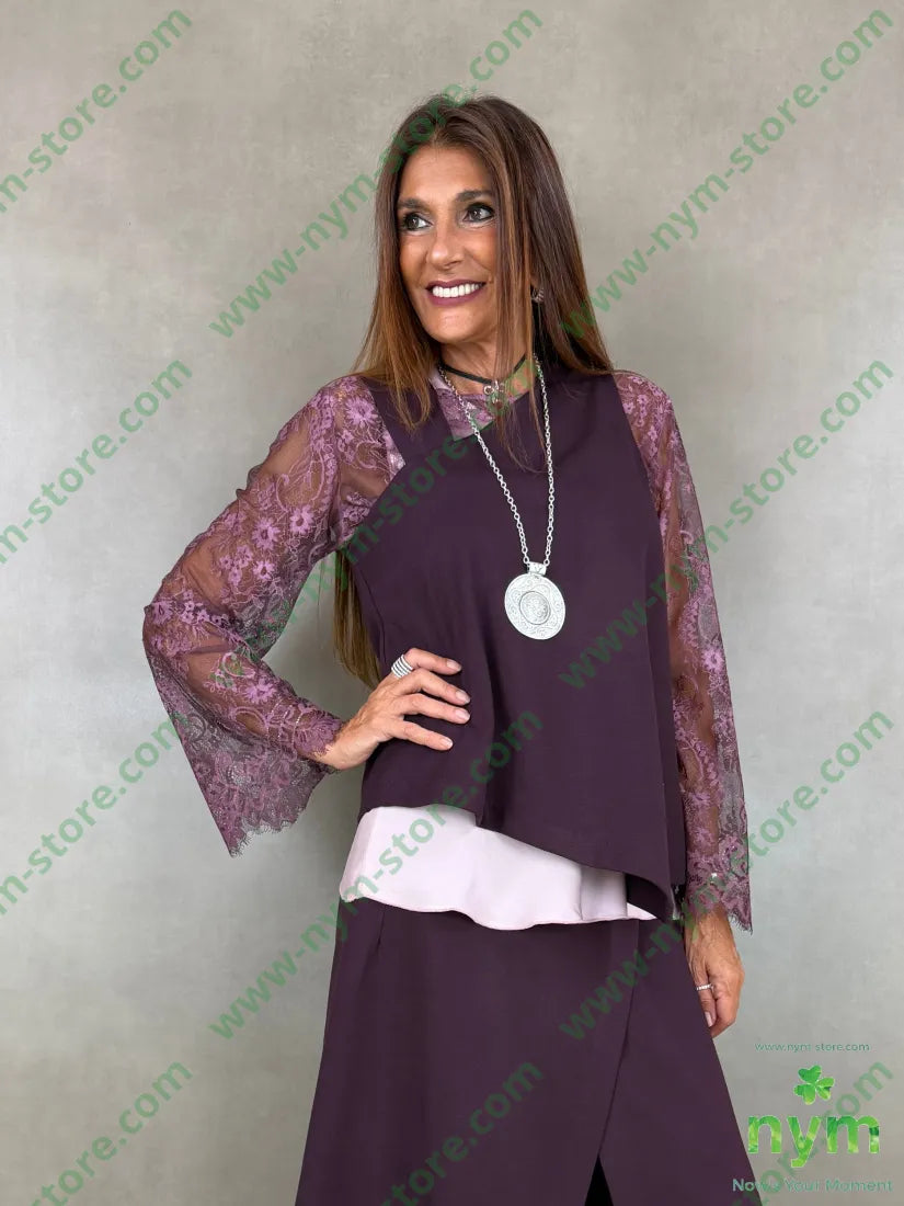 gilet spalla diversa punto milano b 60vi35pa5ea - U / BORDO / AI26 - CAPOSPALLA