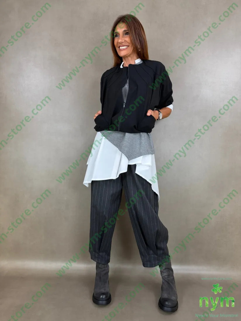gilet spalla diversa punto milano g 60vi35pa5ea - U / GRIGIO C. / AI26 - CAPOSPALLA