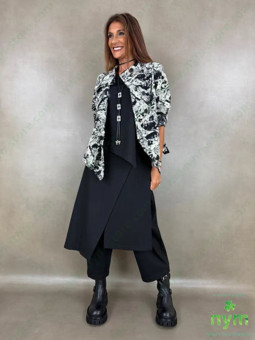 gilet spalla diversa punto milano n 60vi35pa5ea - U / NERO / AI26 - CAPOSPALLA