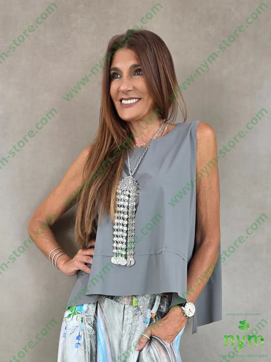 gilet super ela taglio vivo 75pa25ea - U / GRIGIO S. / PE26 - CAPOSPALLA