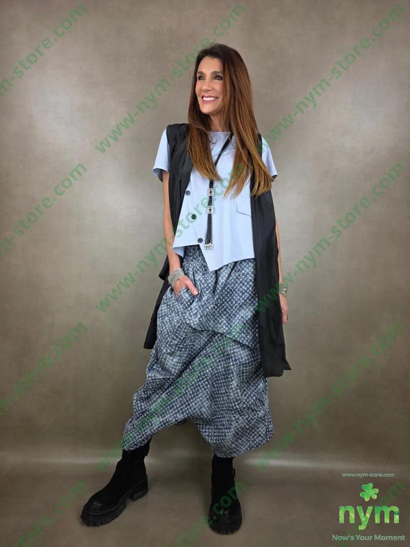 gilet taffeta lungo 100pl U / NERO / PE26 CAPOSPALLA