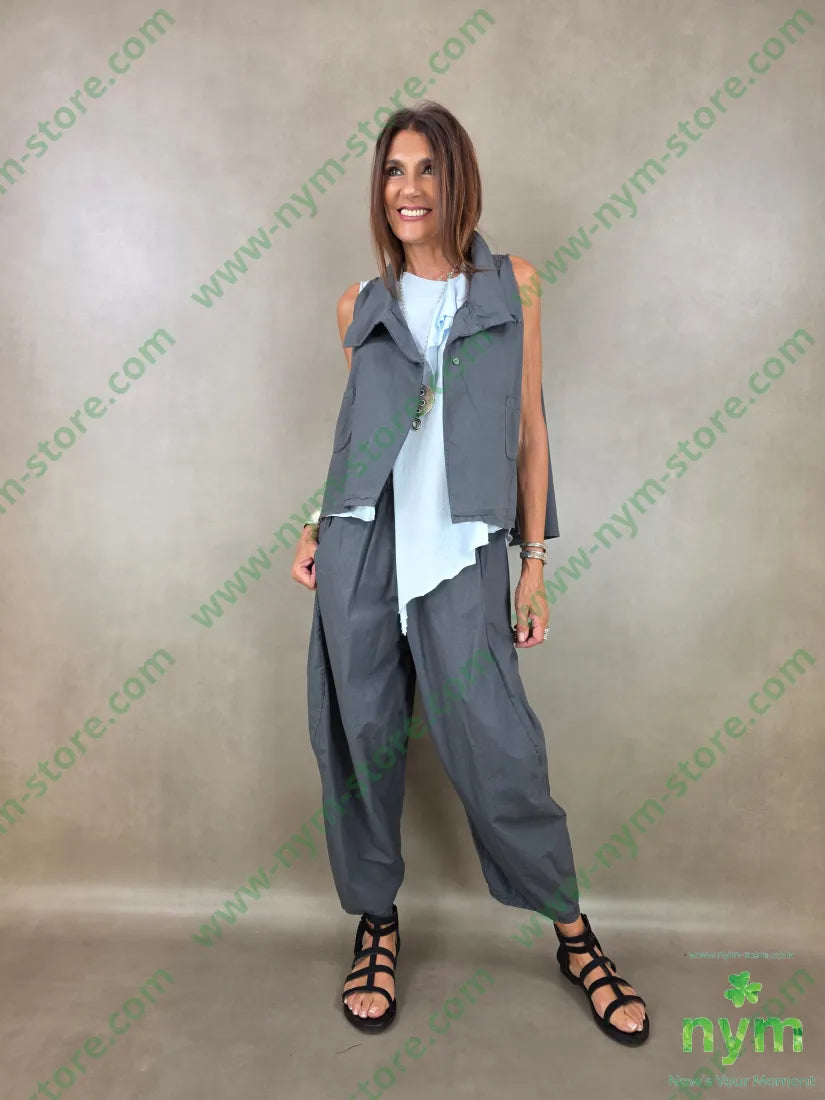gilet tela vela a trapezio 100co - CAMICIA