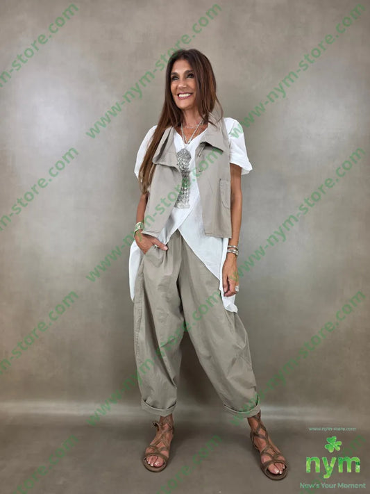 gilet tela vela a trapezio 100co - CAMICIA