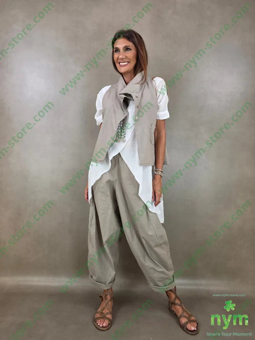 gilet tela vela a trapezio 100co - CAMICIA