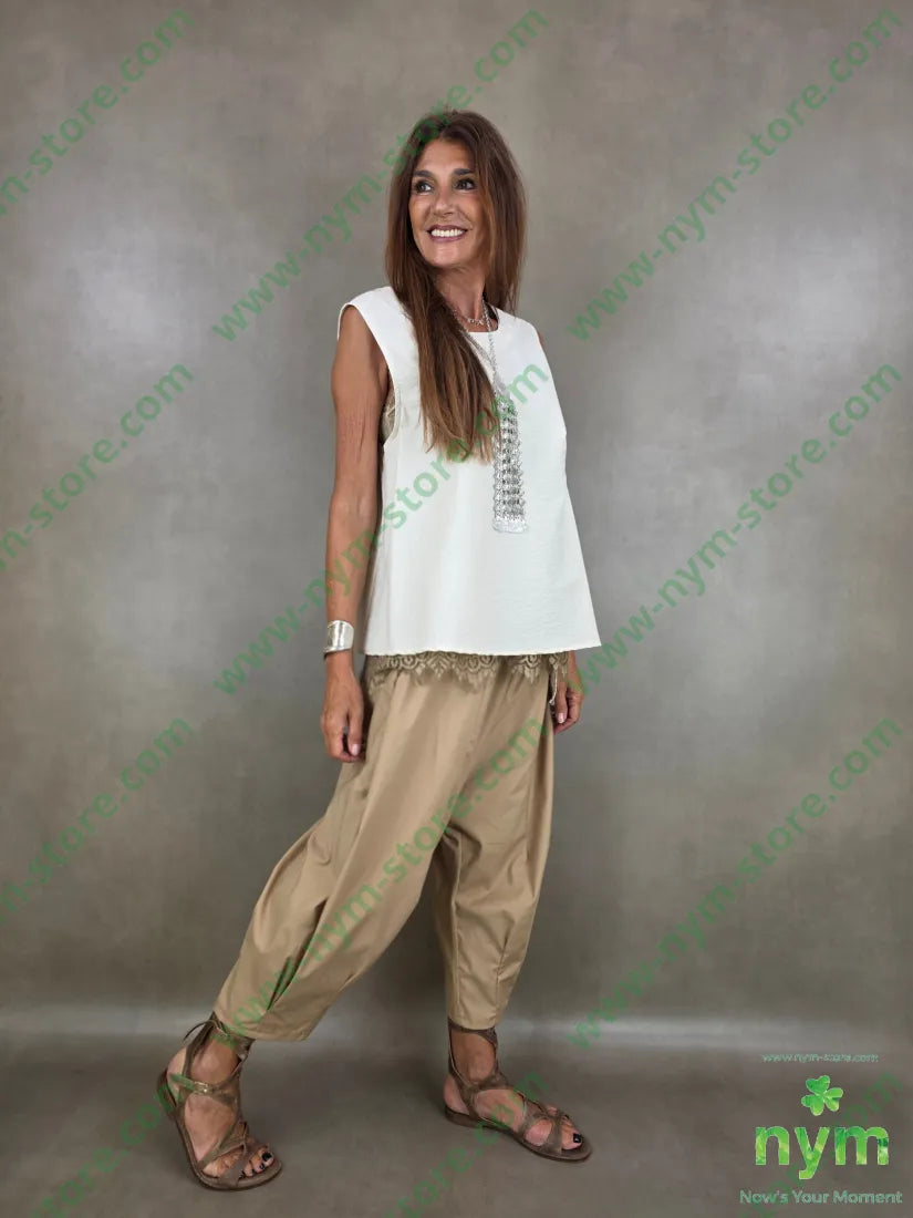 gilet tessuto martellato 87co13ny - U / SABBIA / PE26 - CAPOSPALLA