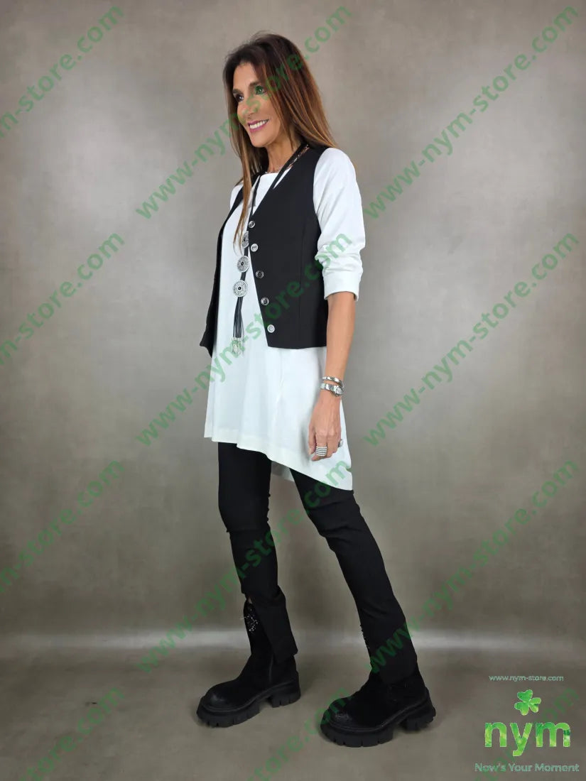 gilet uomo asimmetrico 78vi19pa3ea CAPOSPALLA