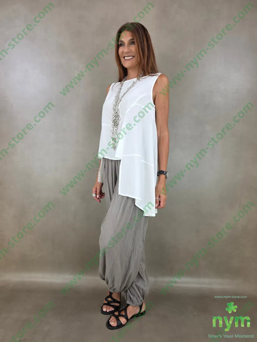 gilet viscosa gc corto davanti 73vi27pl - U / BIANCO / PE26 - CAPOSPALLA