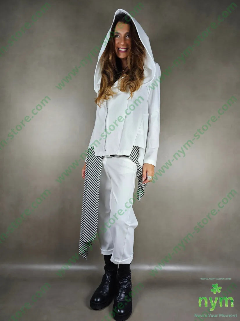 giubbotto cappuccio cerniera 52co40pa8ea CAPOSPALLA