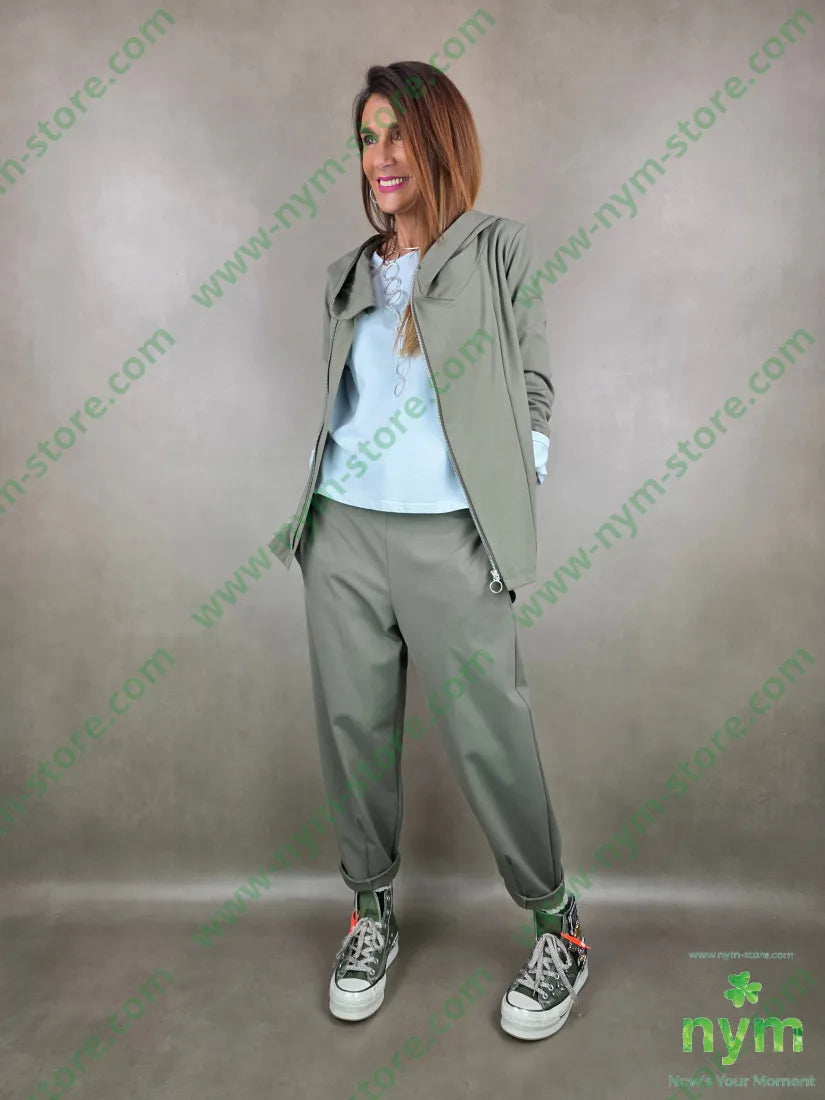 giubbotto cappuccio cerniera 52co40pa8ea CAPOSPALLA