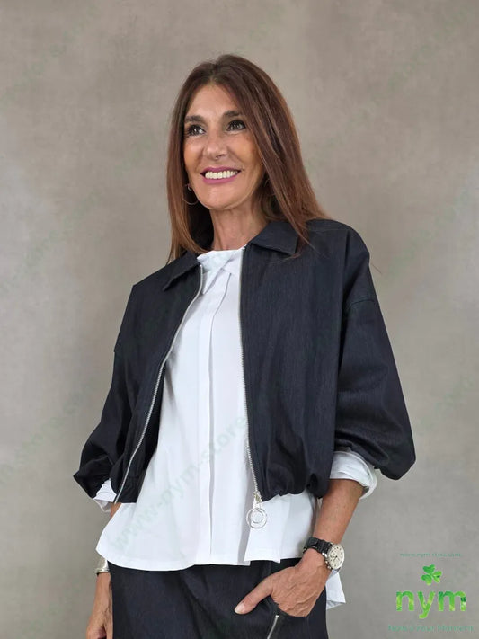 giubbotto tessuto denim super ela 70vi19pl3ea - U / DENIM / AI26 - CAPOSPALLA