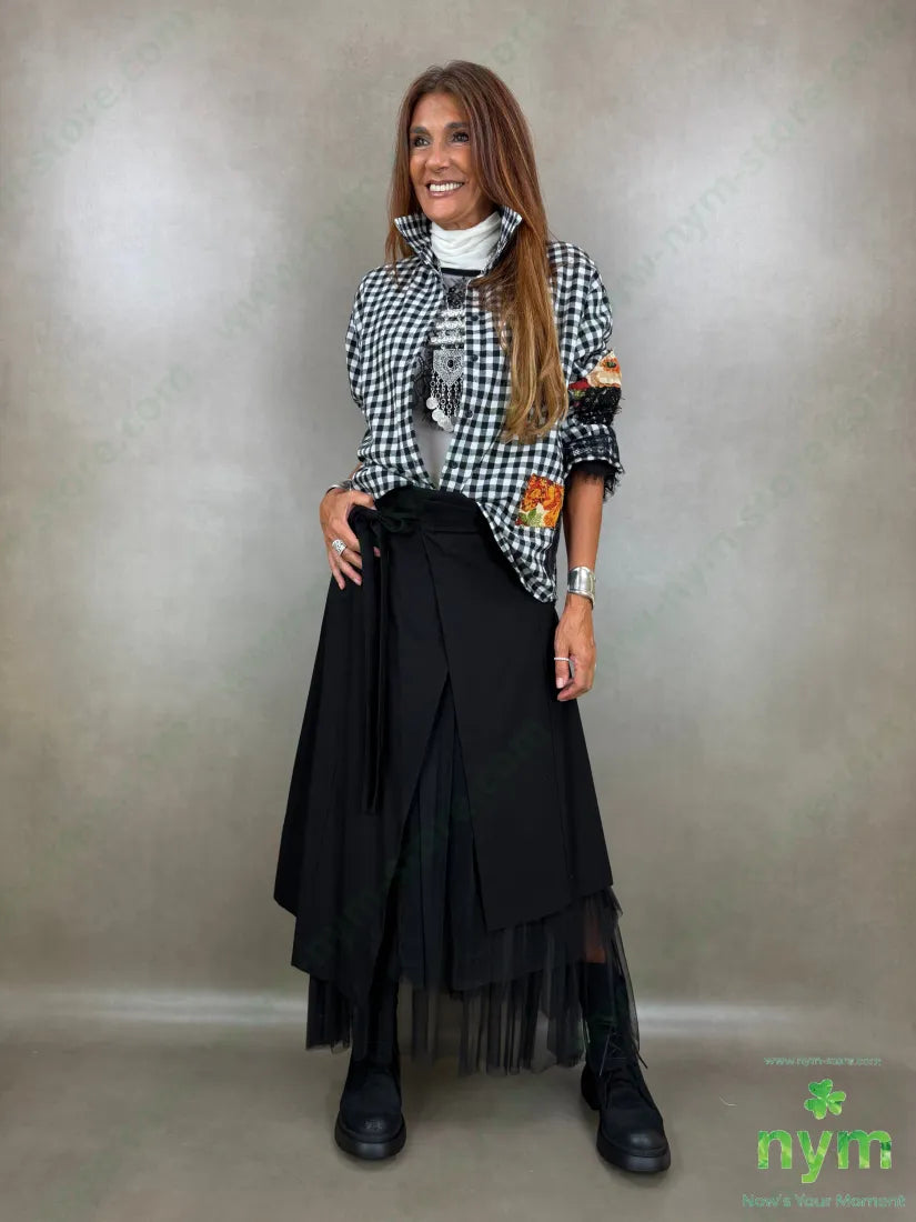 gonna bengalina con tulle 50pl40vi18pa2ea - GONNA