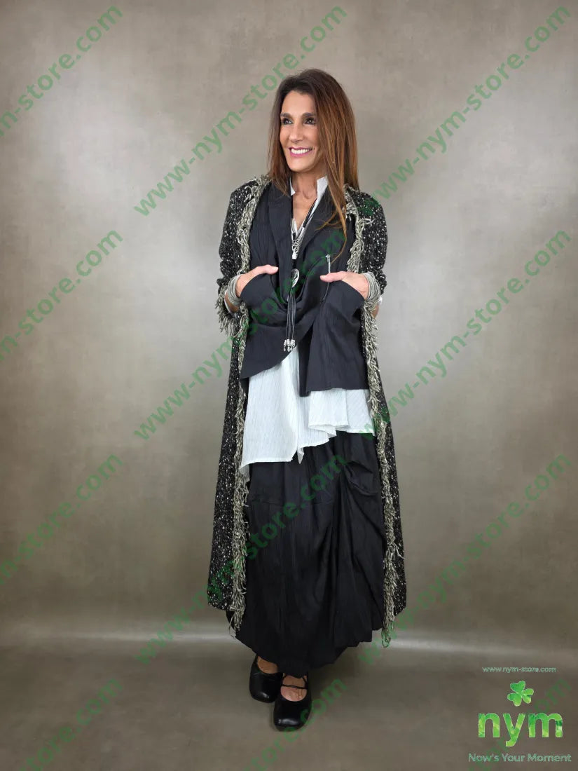 gonna cerchi goffrata 96co3pa1ea U / NERO / PE26 GONNA