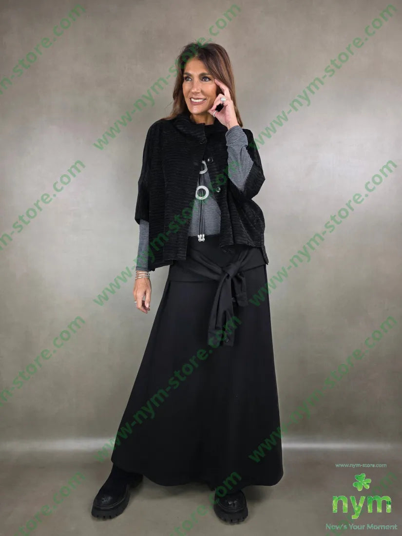 gonna cintura polsino 65vi27pl5ea U / NERO / AI25 GONNA