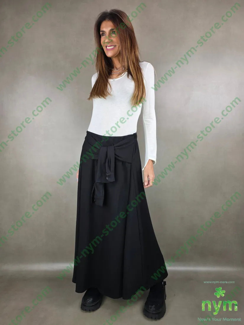 gonna cintura polsino 65vi27pl5ea U / NERO / AI25 GONNA