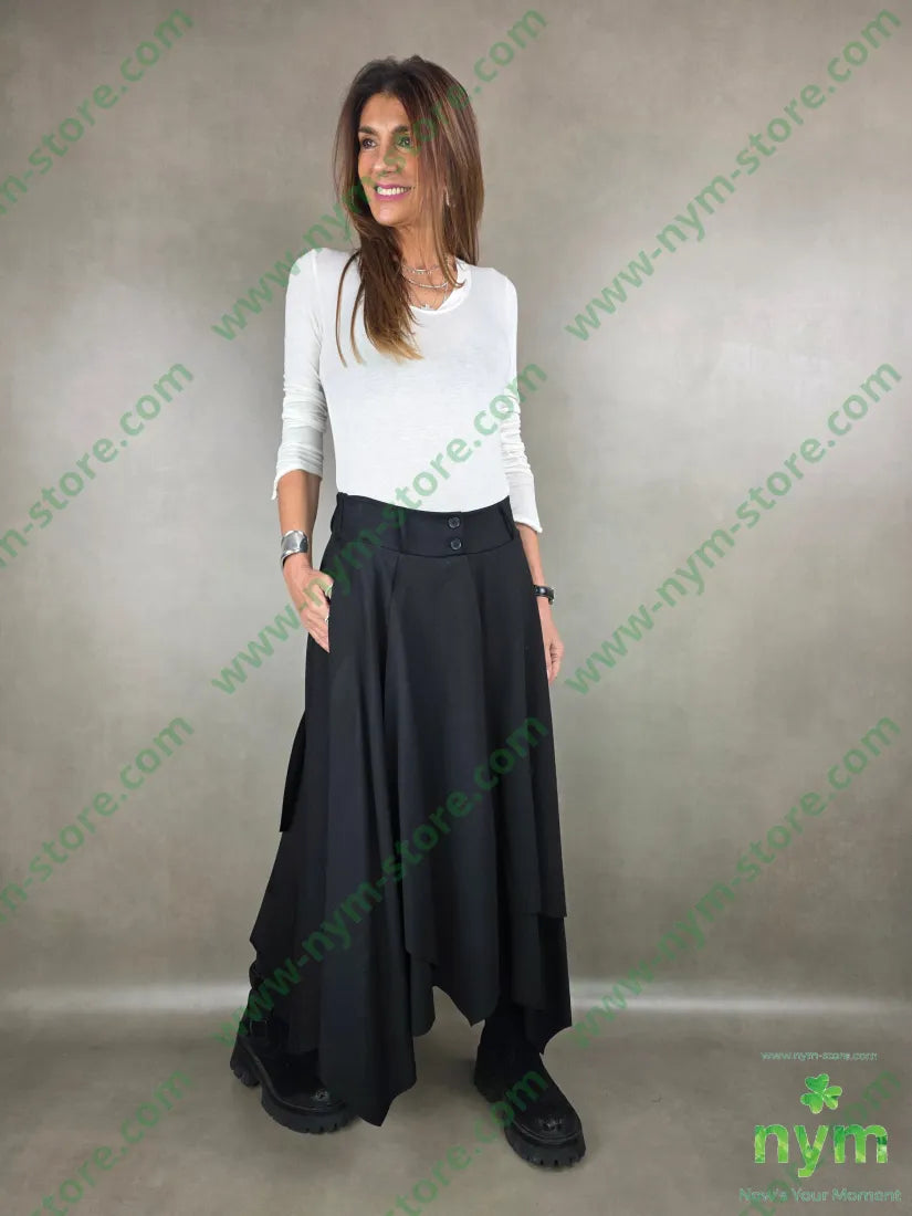 gonna doppio strato 65vi27pl5ea U / NERO / AI25 GONNA