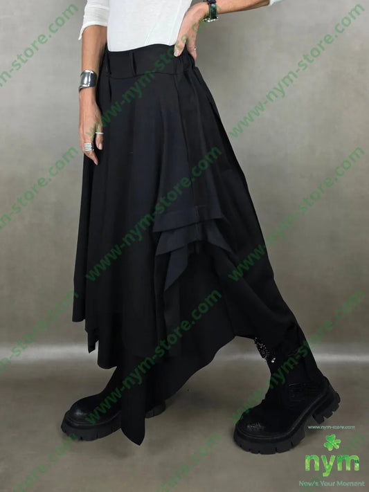 gonna doppio strato 65vi27pl5ea U / NERO / AI25 GONNA