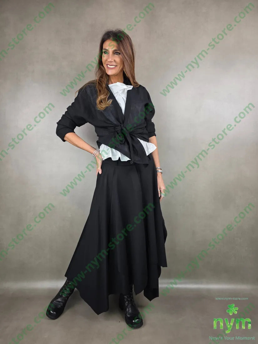 gonna doppio strato 65vi27pl5ea U / NERO / AI25 GONNA