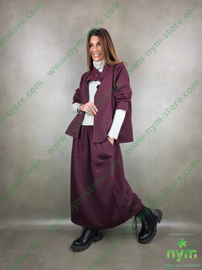 gonna due tasconi scuba 65vi30ny5ea U / BORDO / AI25 GONNA