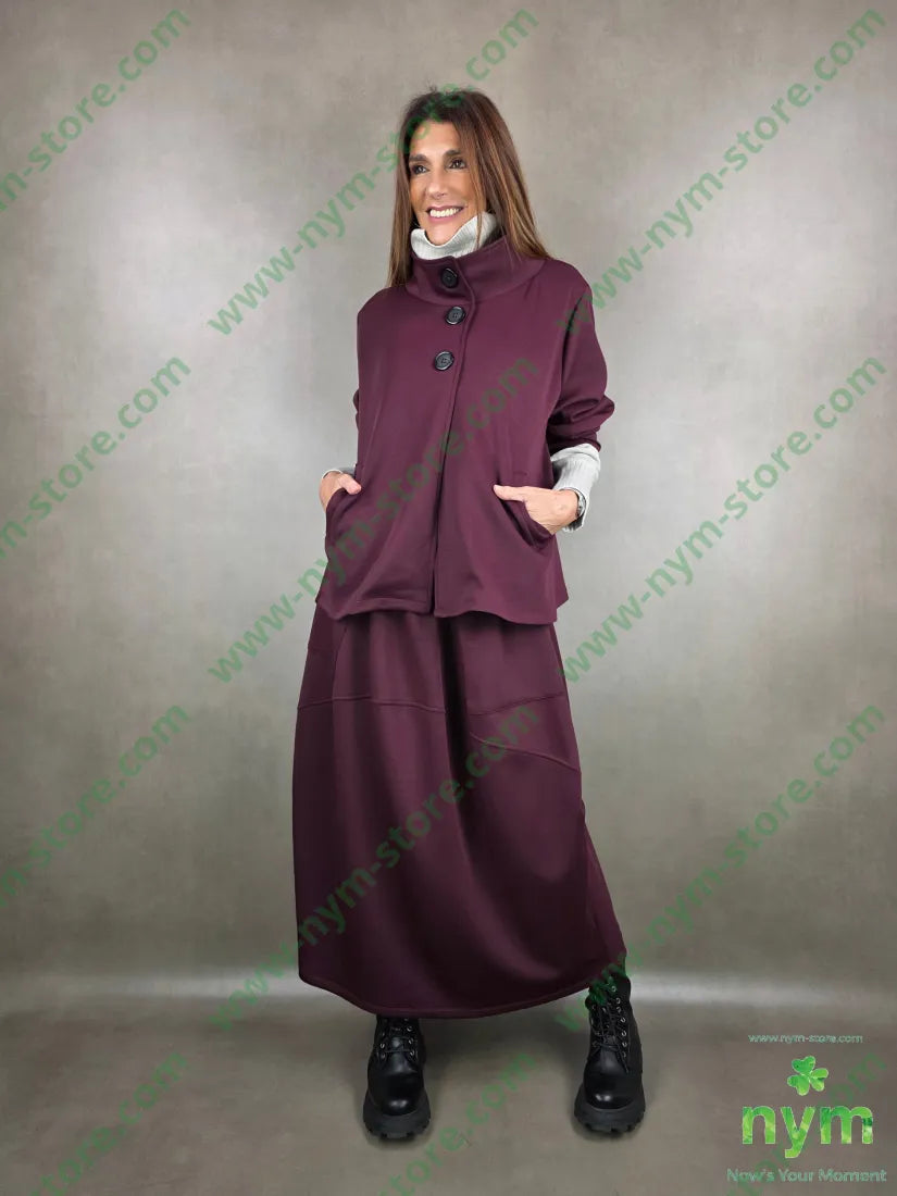 gonna due tasconi scuba 65vi30ny5ea U / BORDO / AI25 GONNA