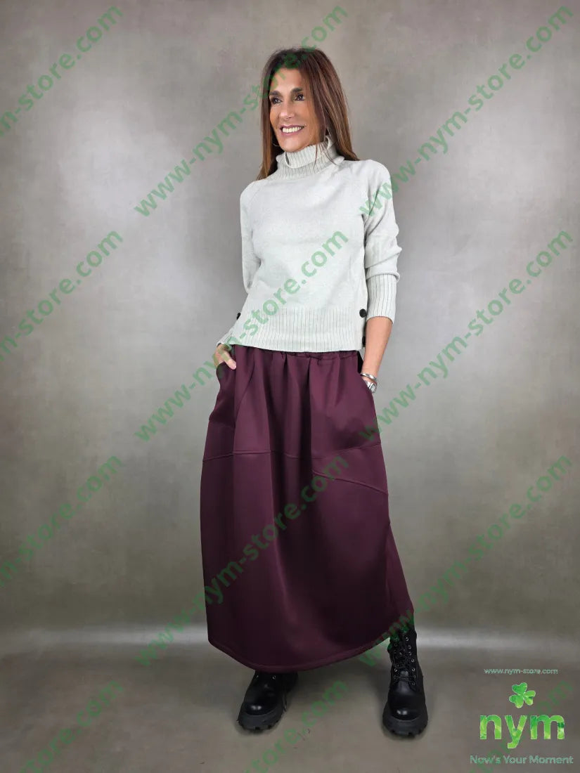 gonna due tasconi scuba 65vi30ny5ea U / BORDO / AI25 GONNA