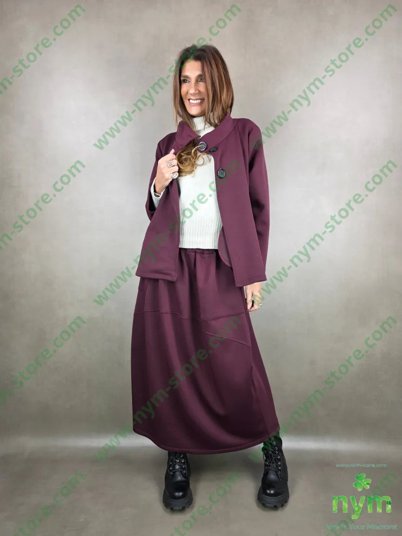 gonna due tasconi scuba 65vi30ny5ea U / BORDO / AI25 GONNA