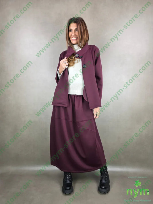 gonna due tasconi scuba 65vi30ny5ea U / BORDO / AI25 GONNA