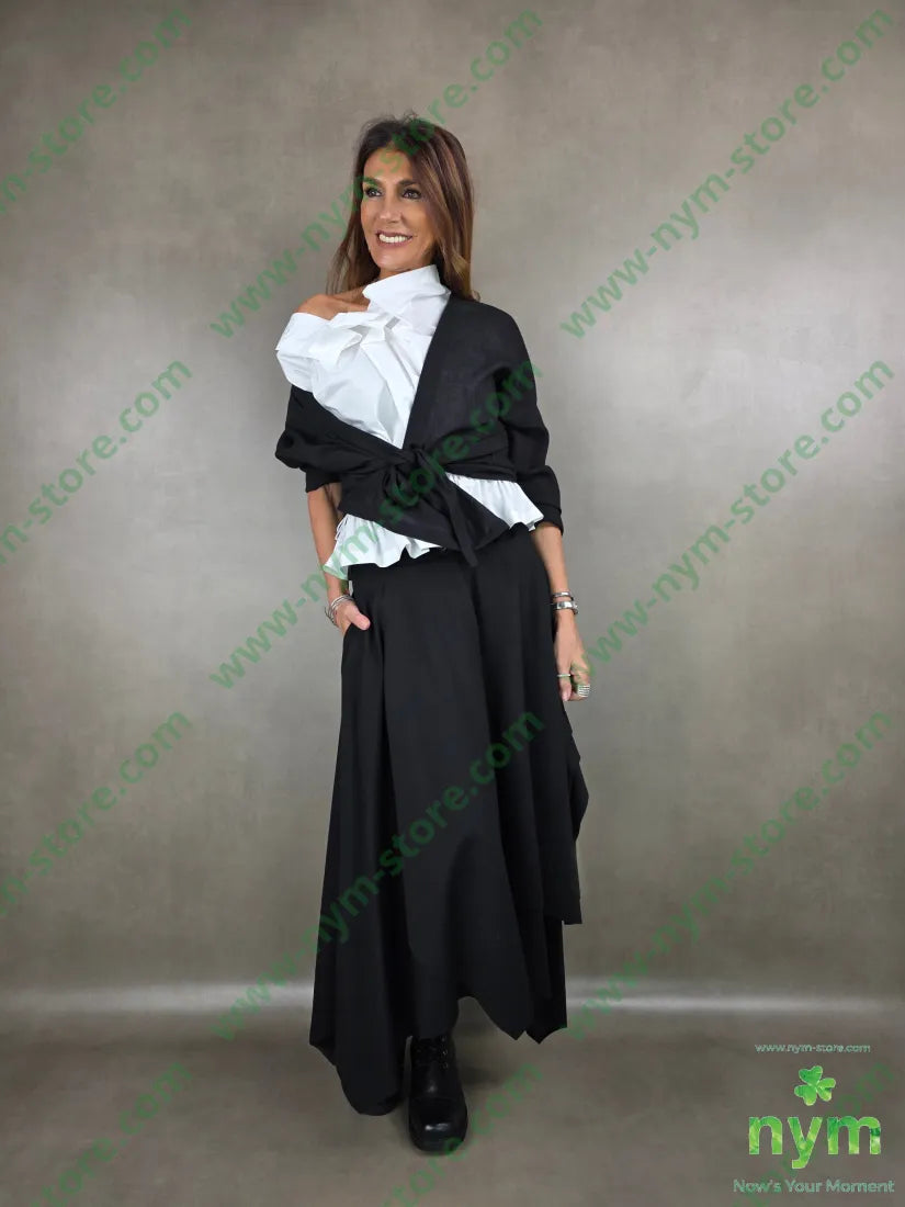 gonna fondo tulle 65vi27pl5ea U / NERO / AI25 GONNA