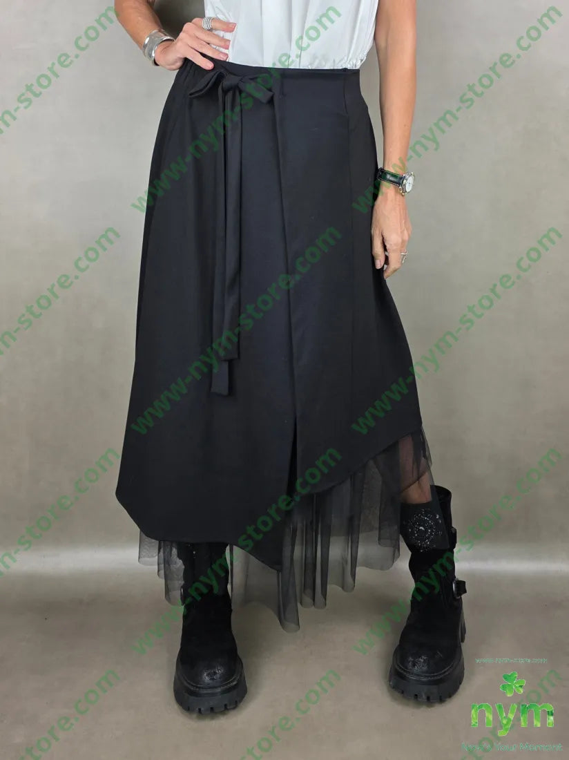 gonna fondo tulle 65vi27pl5ea U / NERO / AI25 GONNA