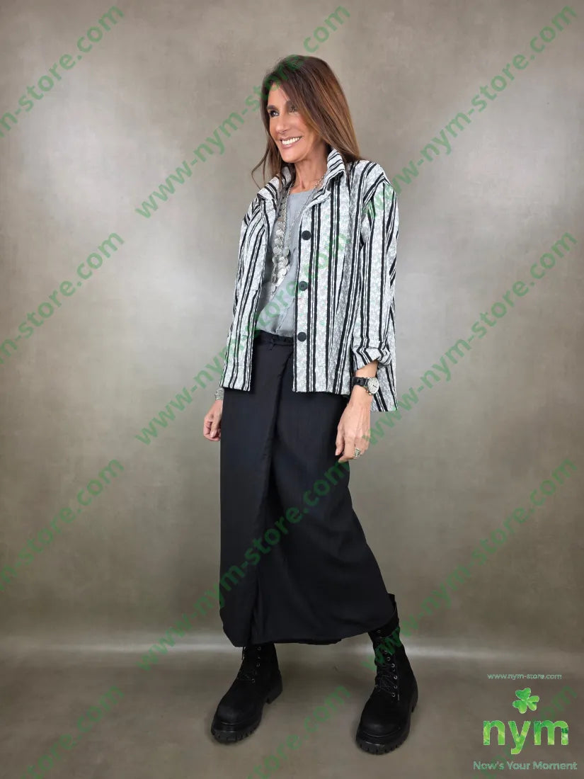 gonna laccetto 84vi16pa U / NERO / PE26 GONNA