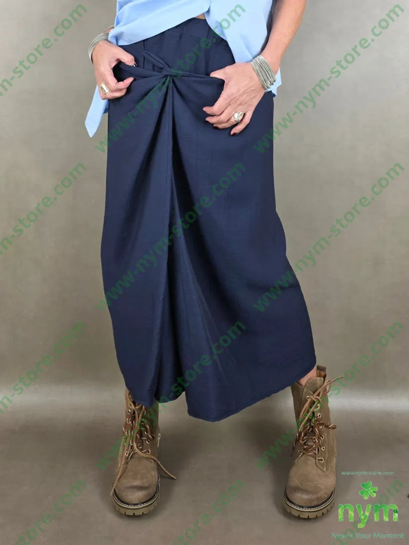 gonna laccetto 84vi16pa U / BLU / PE26 GONNA