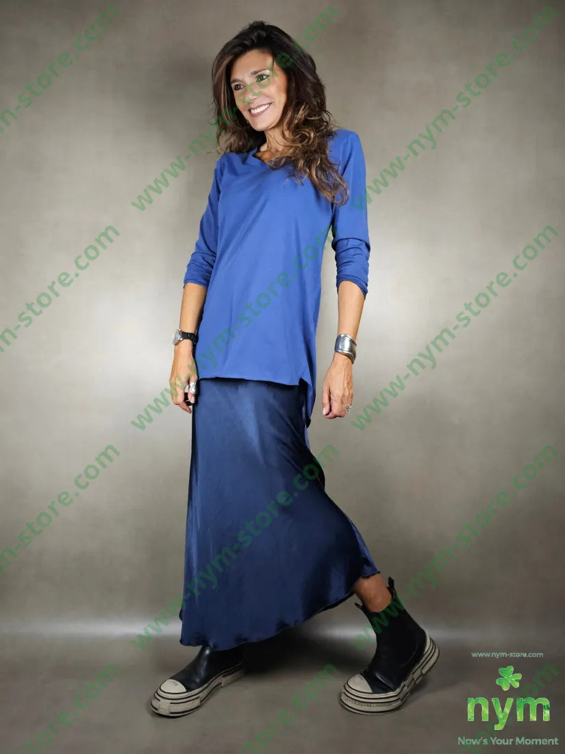 gonna longuette raso viscosa GONNA