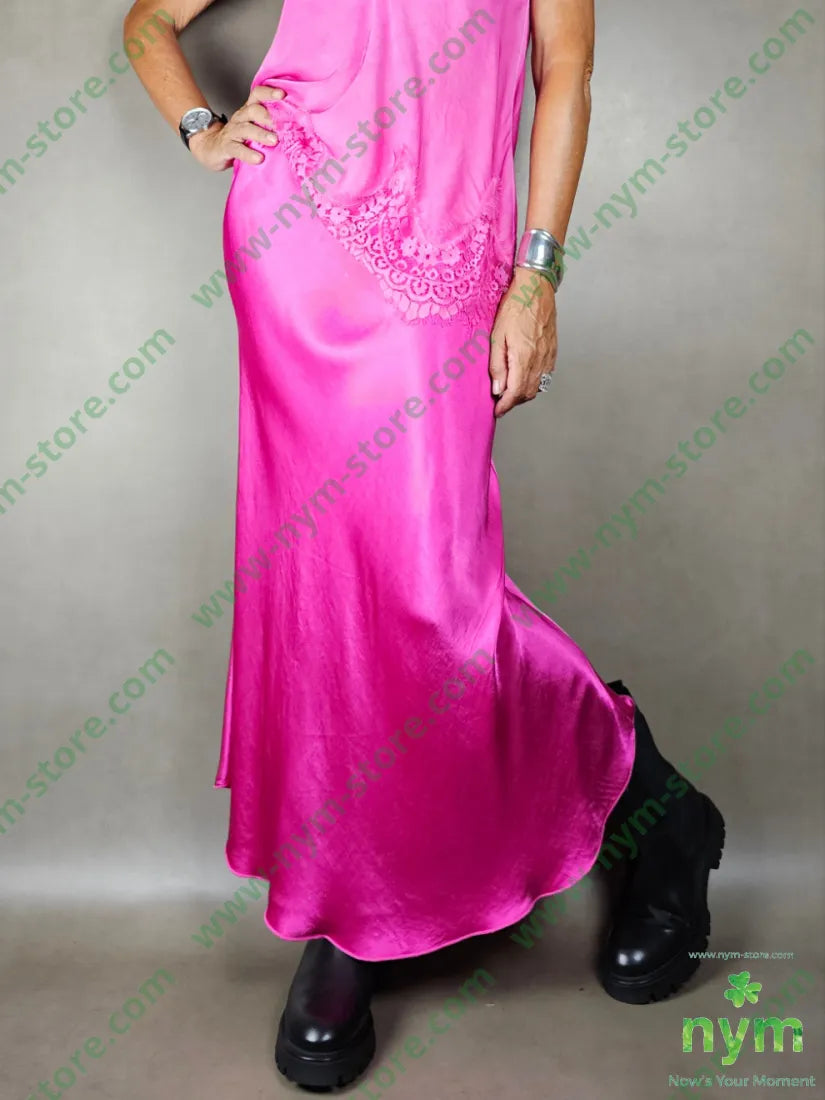 gonna longuette raso viscosa U / FUCSIA / PE25 GONNA