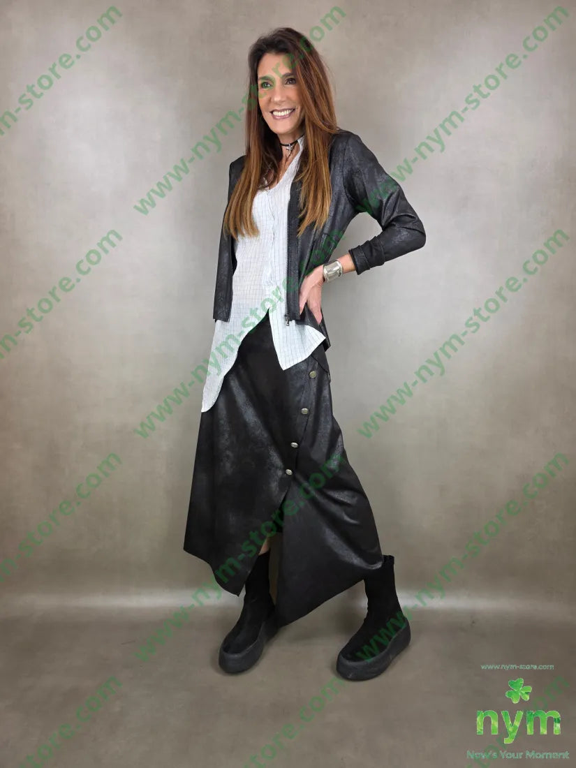 gonna pelle invecchiata 90pl10ea GONNA