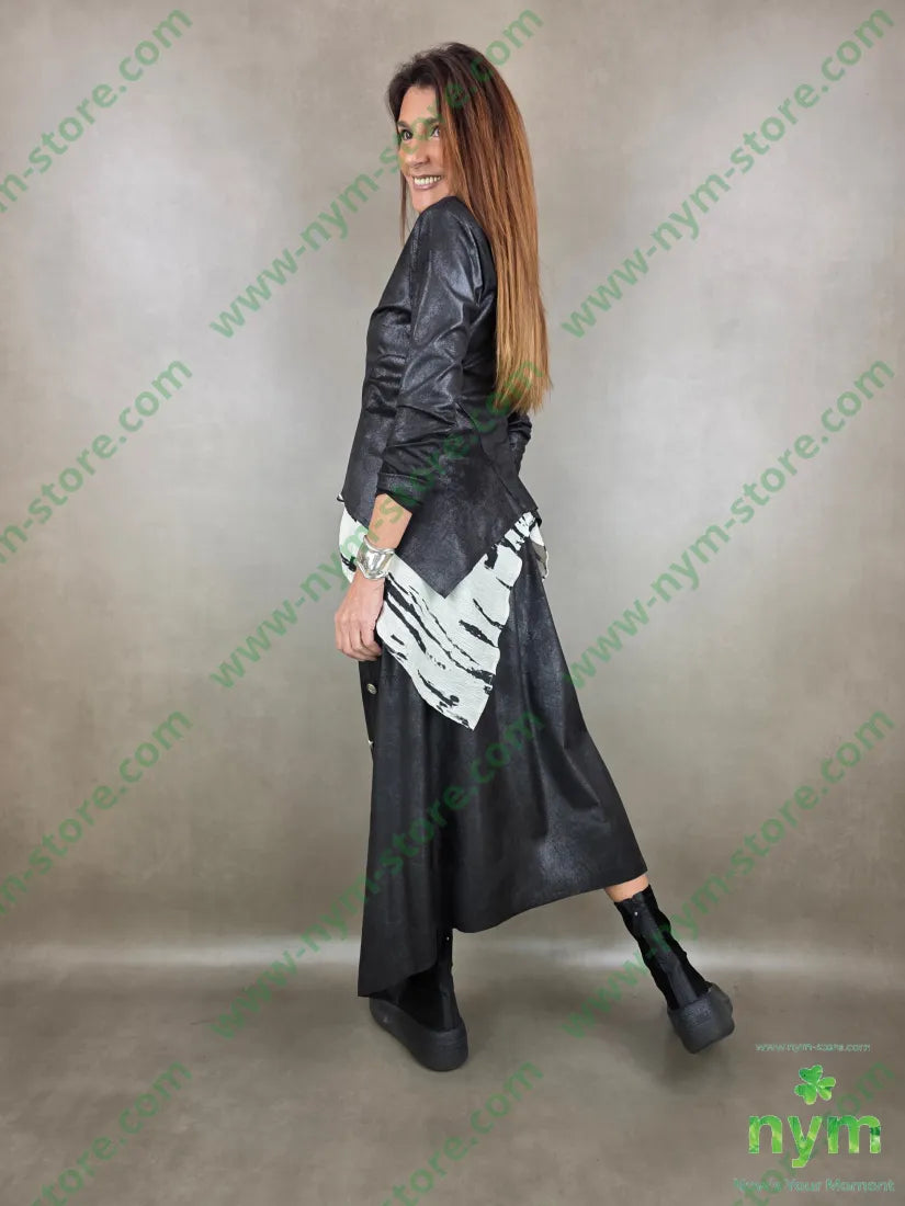 gonna pelle invecchiata 90pl10ea GONNA