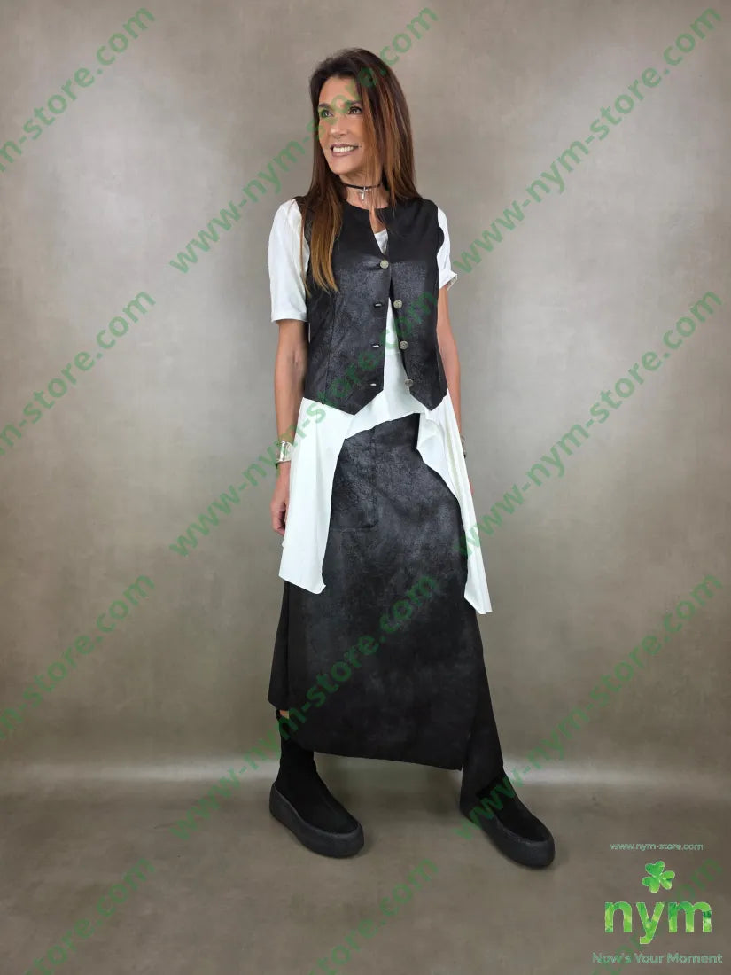 gonna pelle invecchiata 90pl10ea GONNA