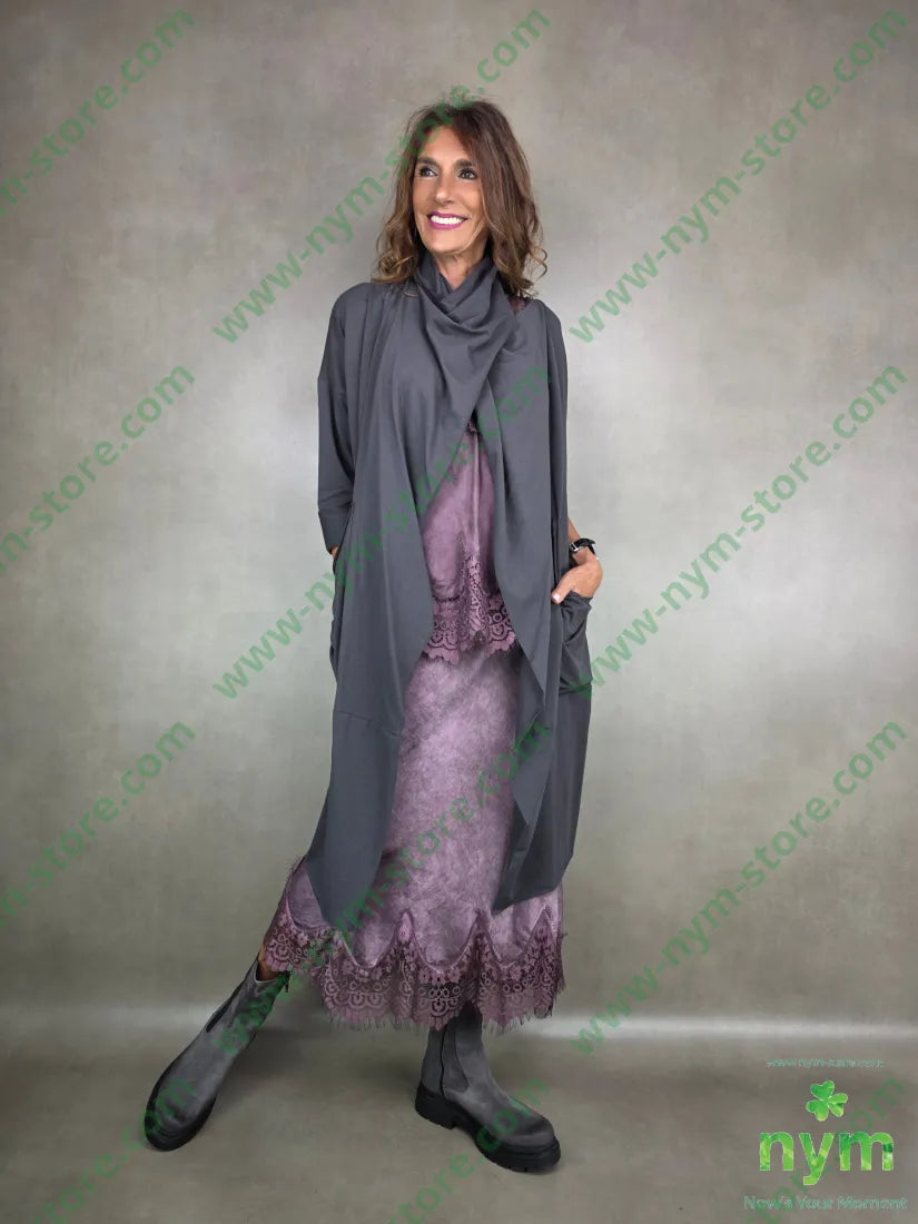 gonna pizzo fondo lunga 100vi GONNA