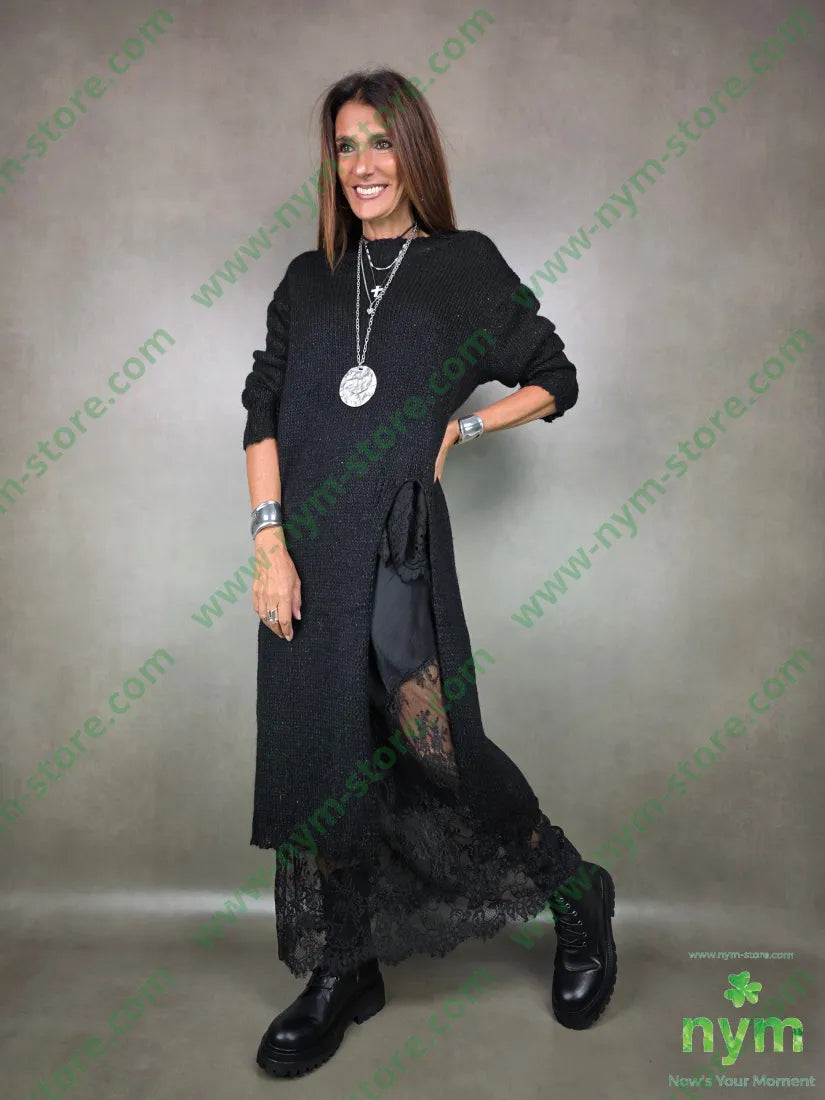 gonna pizzo lungo 100vi U / NERO / AI25 GONNA