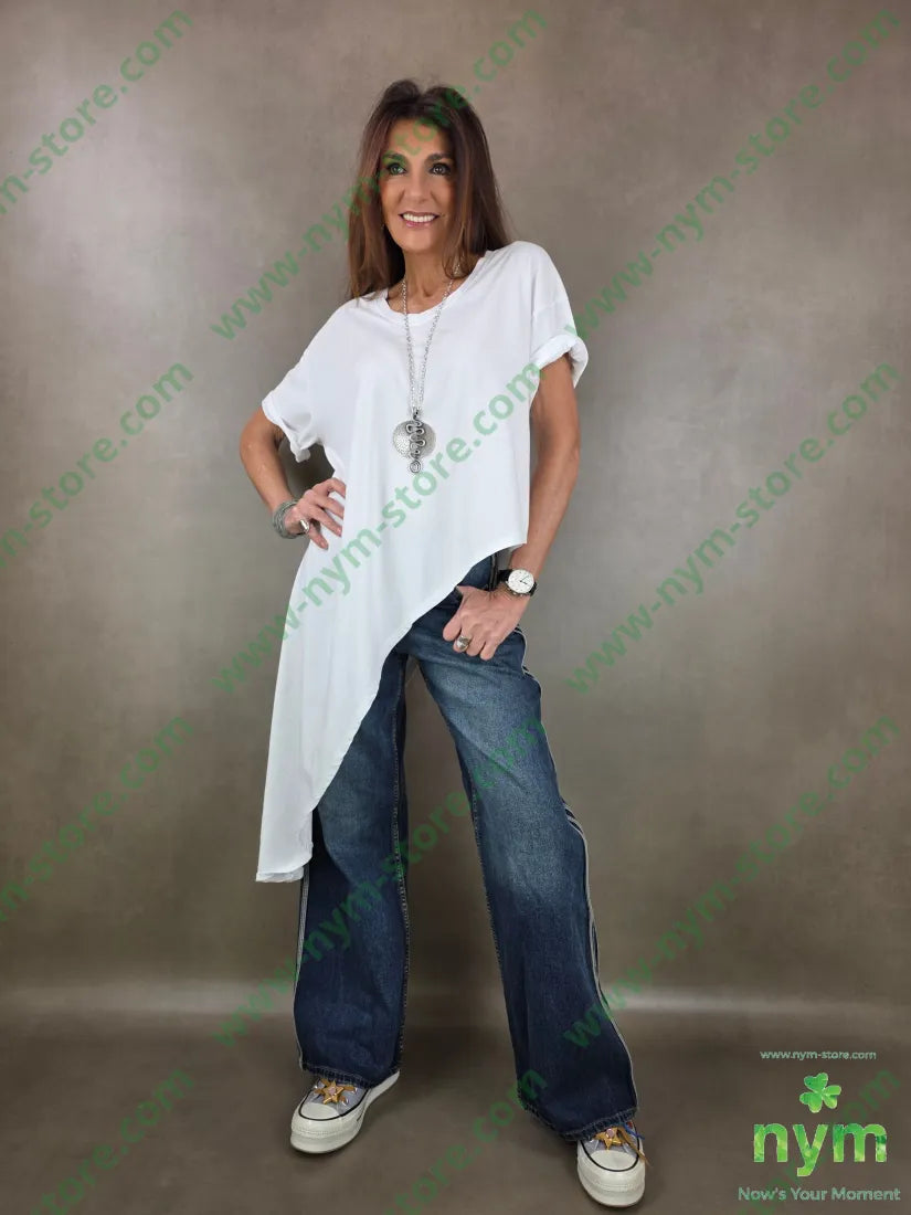 jeans bande laterali 90co6pl4vi PANTALONE